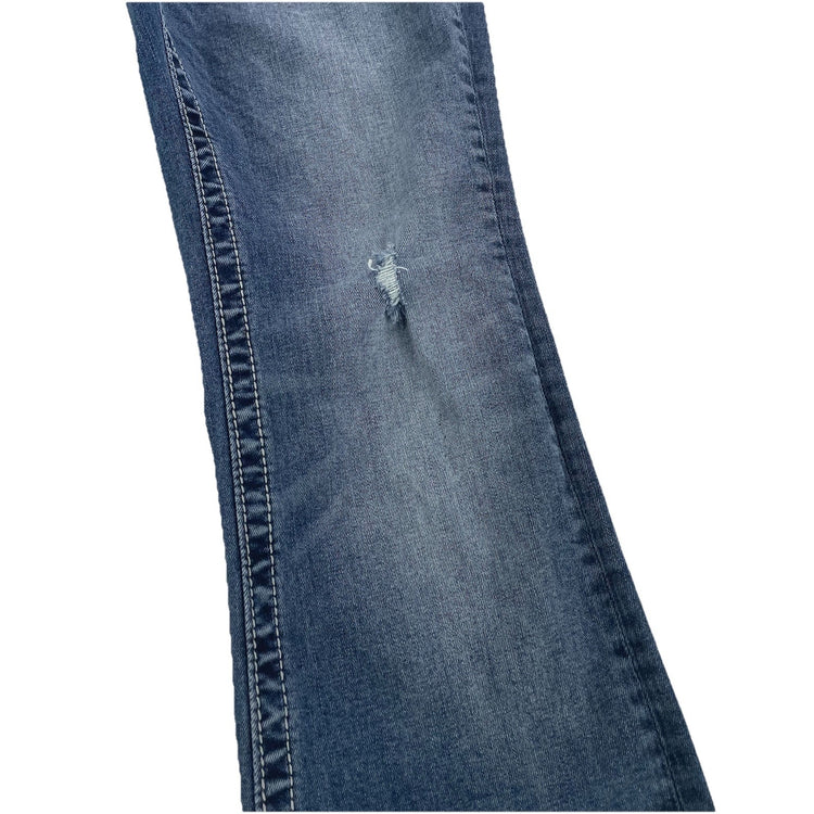 Womens Vintage Miss Me Bootcut Blue Jeans Size 29