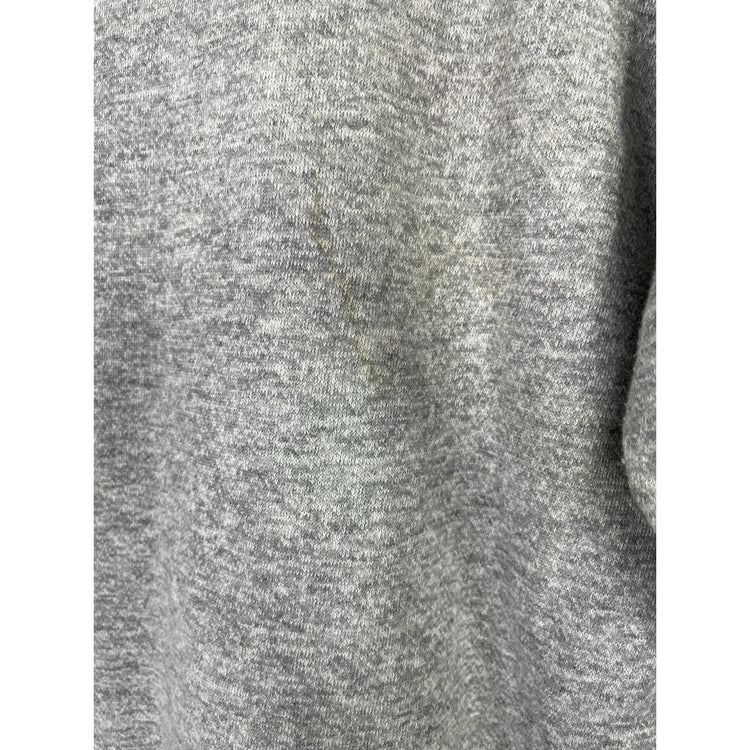 Men’s Vintage Gray Weave Texas A&M College V-Neck Sweatshirt Size XL