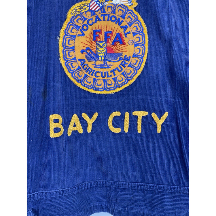 1970’s Vintage FFA Bay City Size 34 Zip-up Jacket