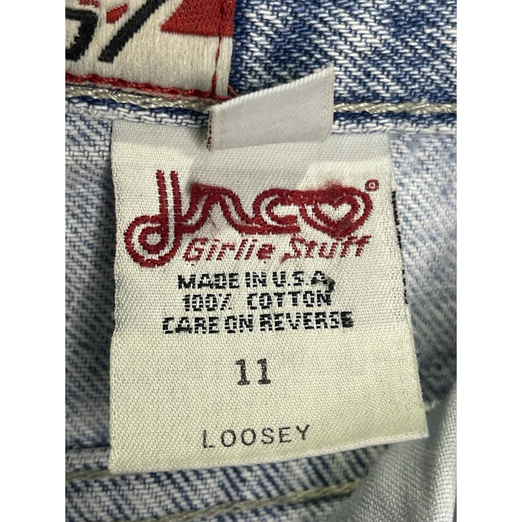 Vintage Y2K Jinco Loosey Girl Blue Denim Jeans Size 11