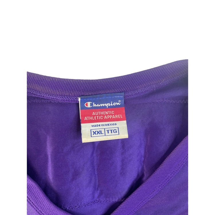 Mens Vintage Champion Minnesota Vikings Randy Moss Purple Jersey SIZE XXL