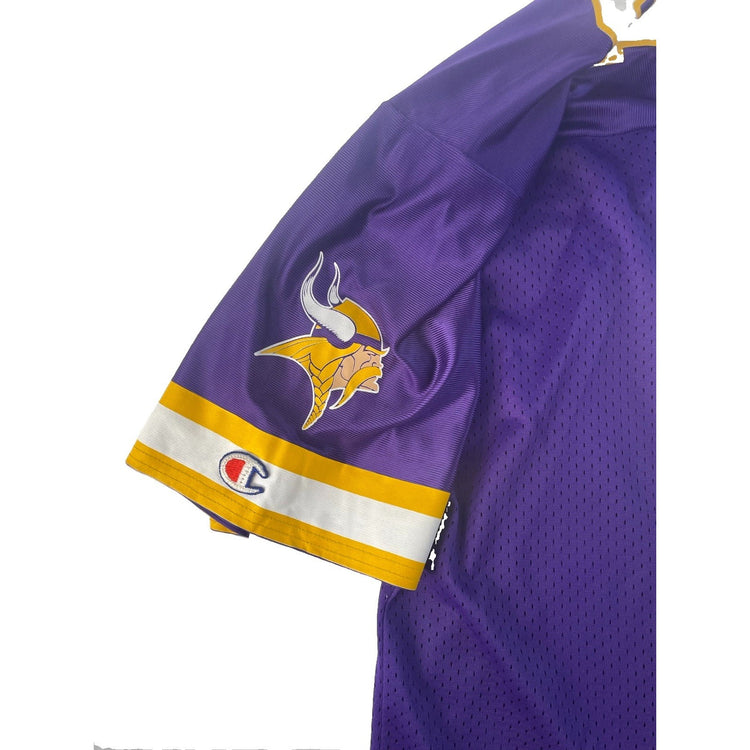 Mens Vintage Champion Minnesota Vikings Randy Moss Purple Jersey SIZE XXL
