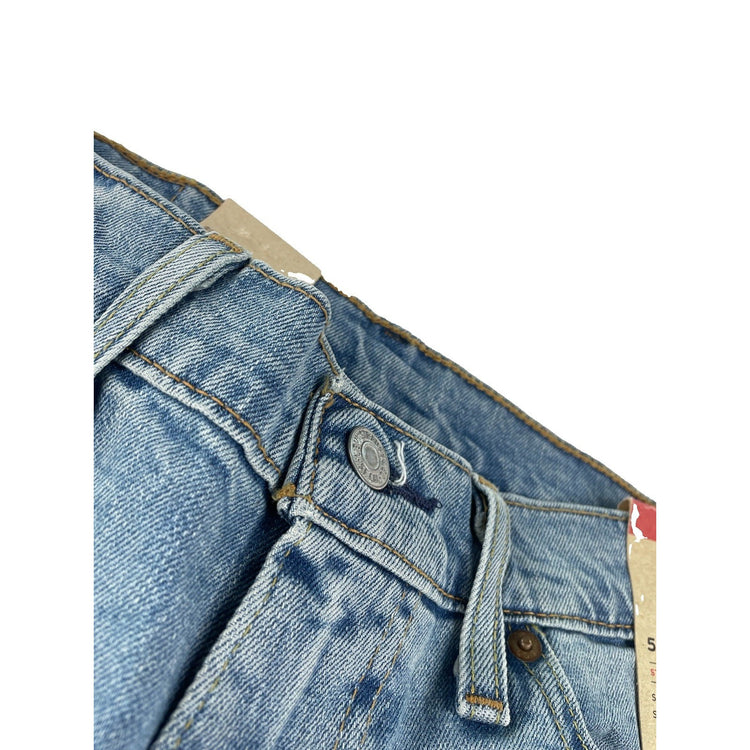 Mens Levis 511 Slim Fit Stretch Light-Meduim Wash Blue Jeans Size 30x32