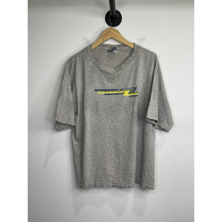 Men’s Vintage 90s Bo One Soul Gray Short Sleeve Graphic Print T Shirt Sz XL