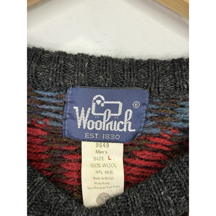 Mens Vintage Woolrich Sweater Size L