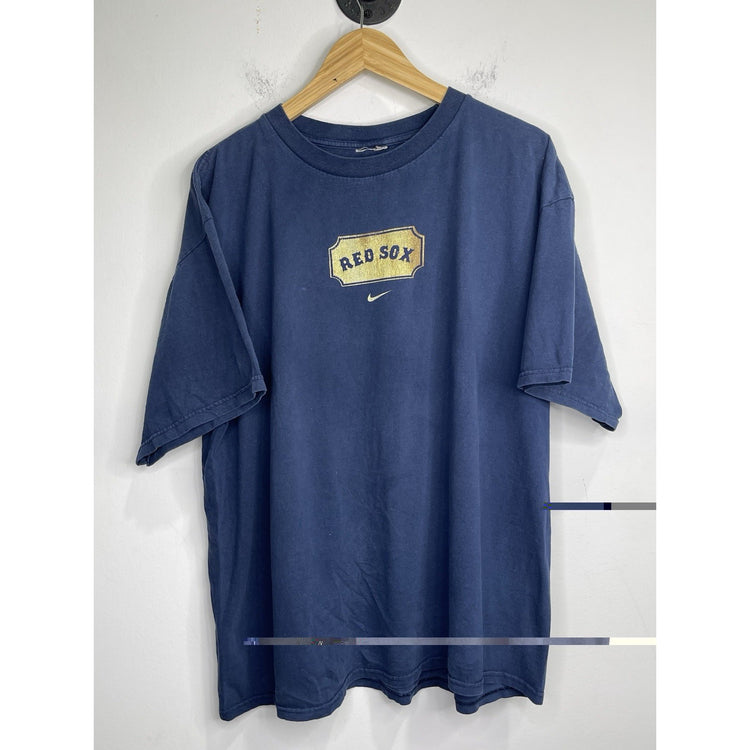 Vintage 00s Nike Center Swoosh Boston Red Socks T-shirt Size Xl
