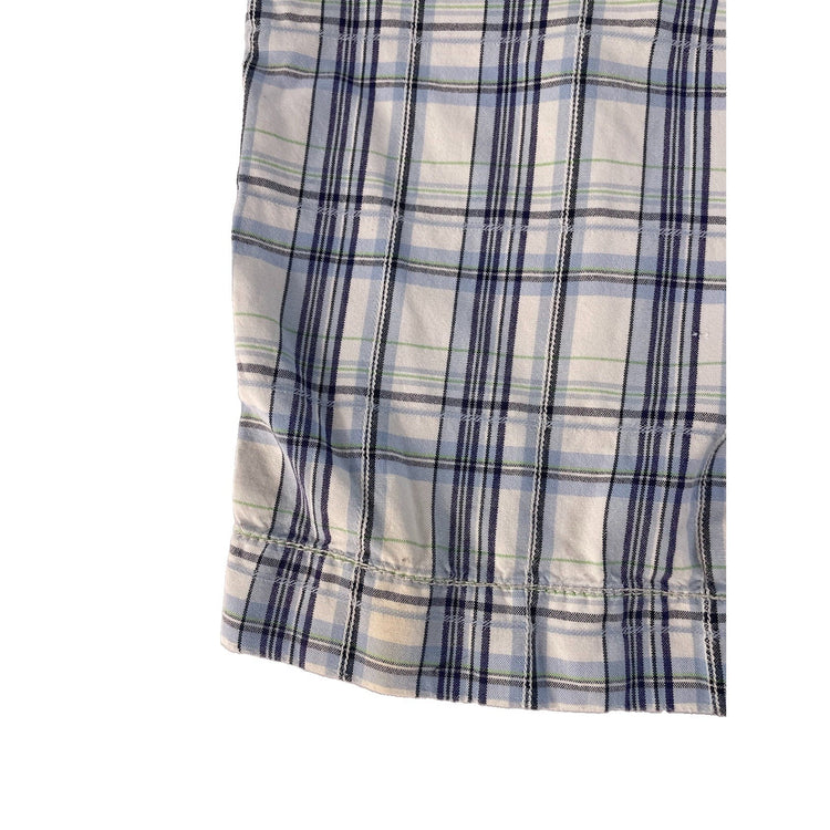 Men’s American Eagle Outfitters Plaid Multicolor Cargo Shorts Size 26