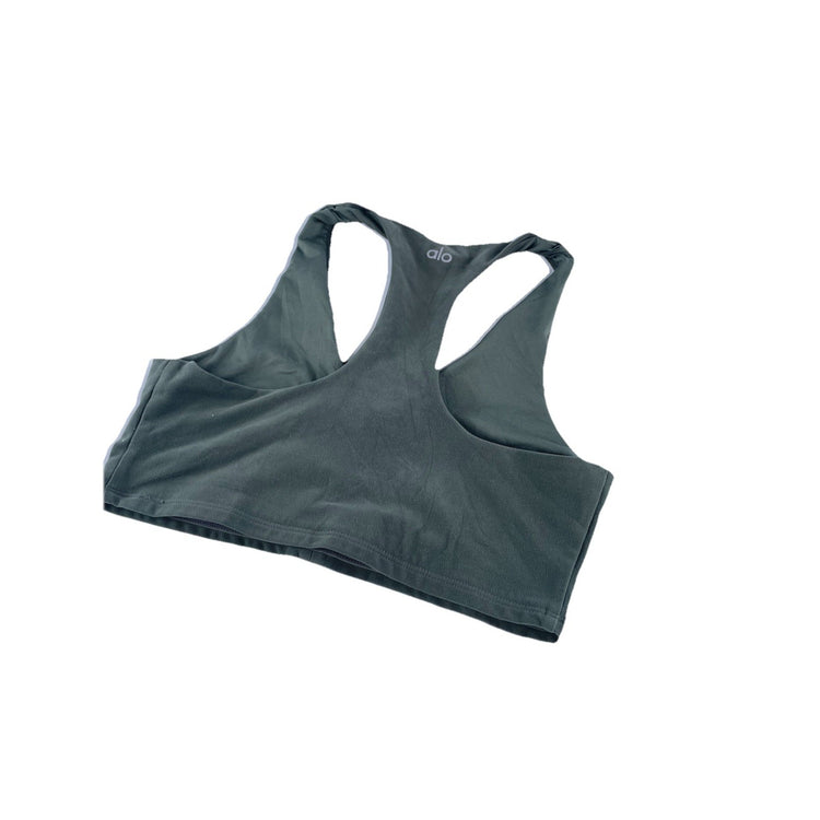 Women’s Green Alo Sports Bra Size Medium