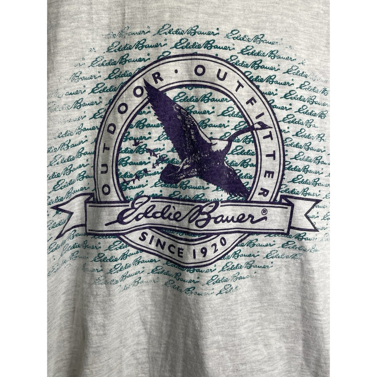 Vintage Made In Usa Eddie Bauer Long Sleeve T-shirt Size L