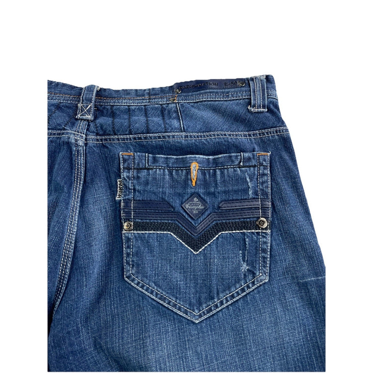 Mens Parish Nation Jean Shorts Size 38