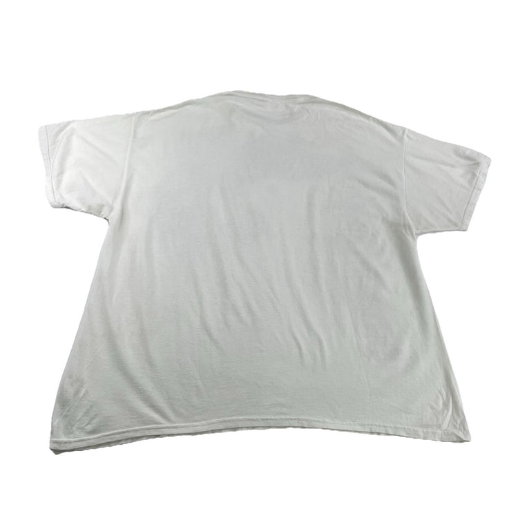 Mens Vintage Gildan Redemption White Tee Size 2xl