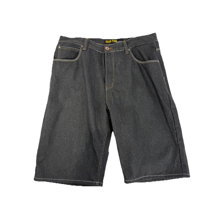 Mens Y2k Game Time Baggy Jorts Size 40