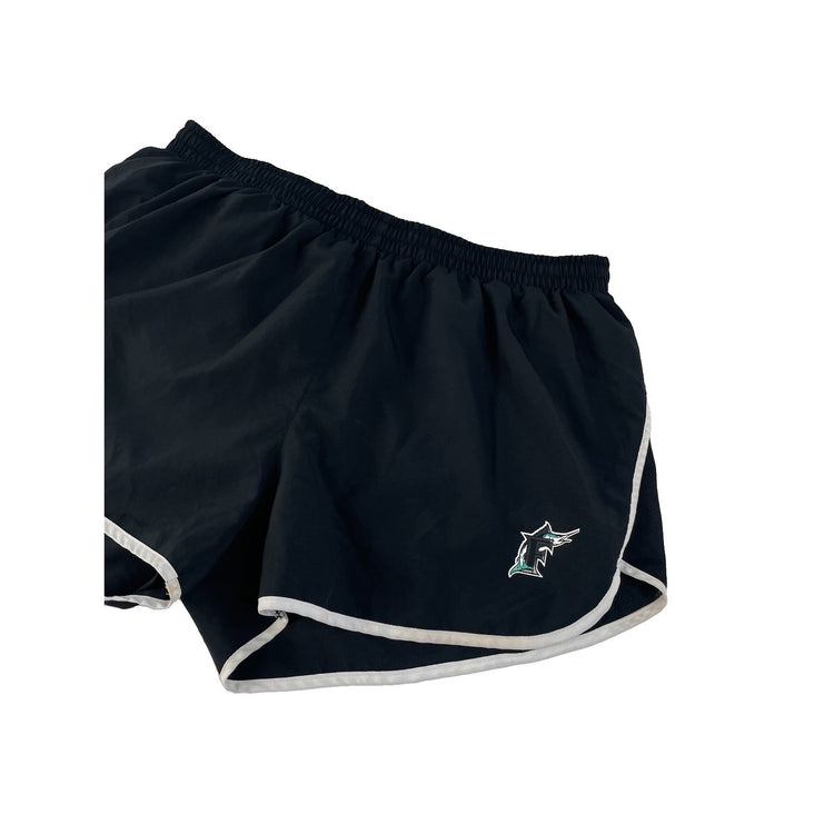 Women's/Youth Nike MLB Miami Marlins Black Athletic Shorts, Size L