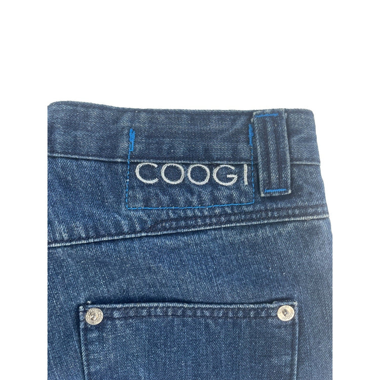 Mens Vintage Coogi Australia Baggy Wide Leg Hip Hop Skate Denim Jeans Size 18