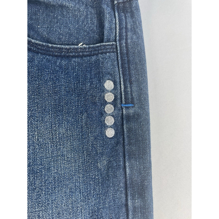 Mens Vintage Coogi Australia Baggy Wide Leg Hip Hop Skate Denim Jeans Size 18