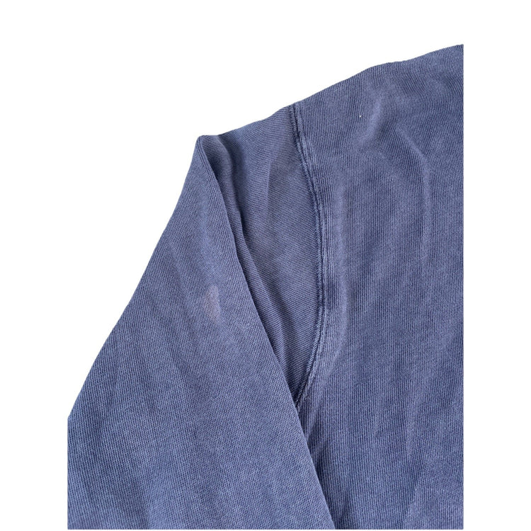 Men’s Polo Ralph Lauren Distressed Blue Zip Up Hoodie Size Xl