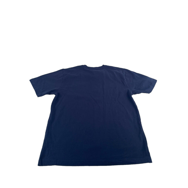 Mens Carhartt Dark Navy Blue Loose Fit T Shirt Size Medium