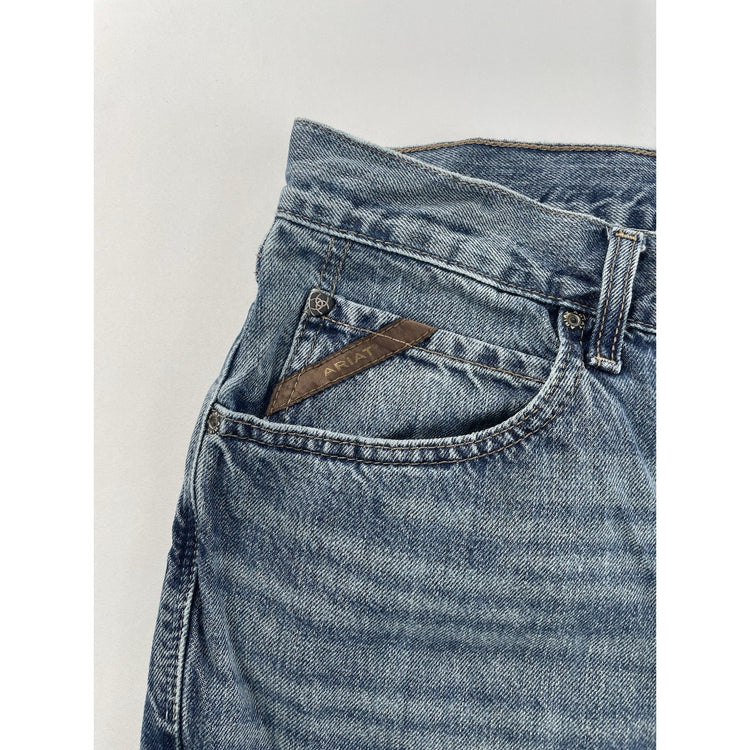 Men’s Ariat Legacy M2 Traditional Relaxed Boot Cut Blue Jeans Size 33x32