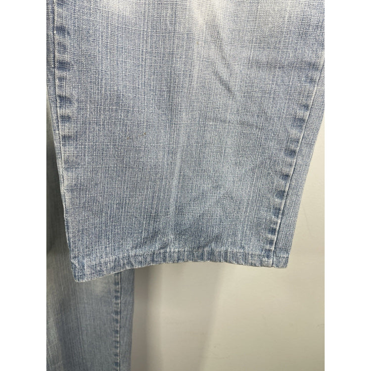 VTG Y2K Men’s Wide Leg Light Blue Wash Southpole Baggy Denim Jeans 38x29