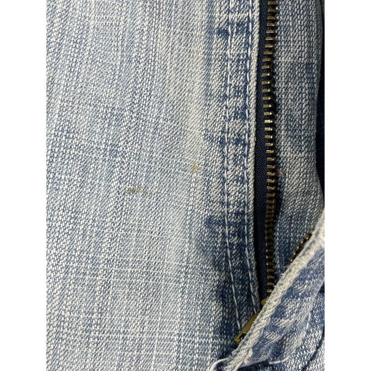 VTG Y2K Men’s Wide Leg Light Blue Wash Southpole Baggy Denim Jeans 38x29