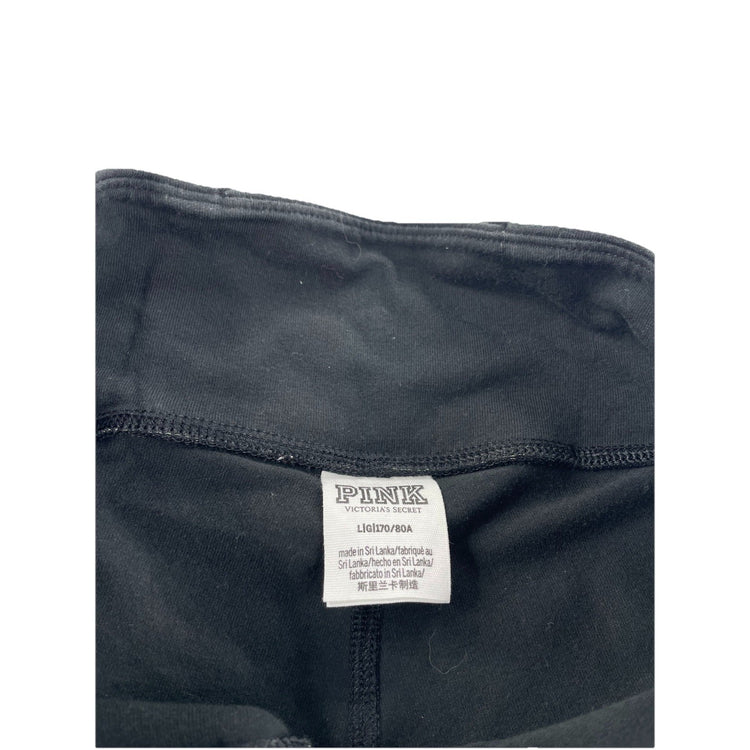 Womens Victoria Secrets Black Bootcut Tights Size L