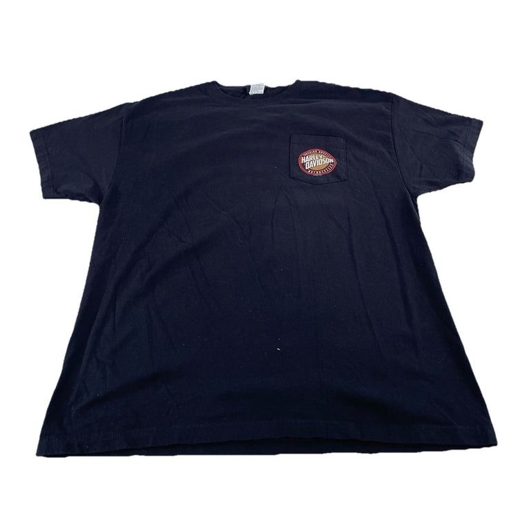 Mens Harley Davidson Detroit “Motor City” Graphic Tee Black Size XL