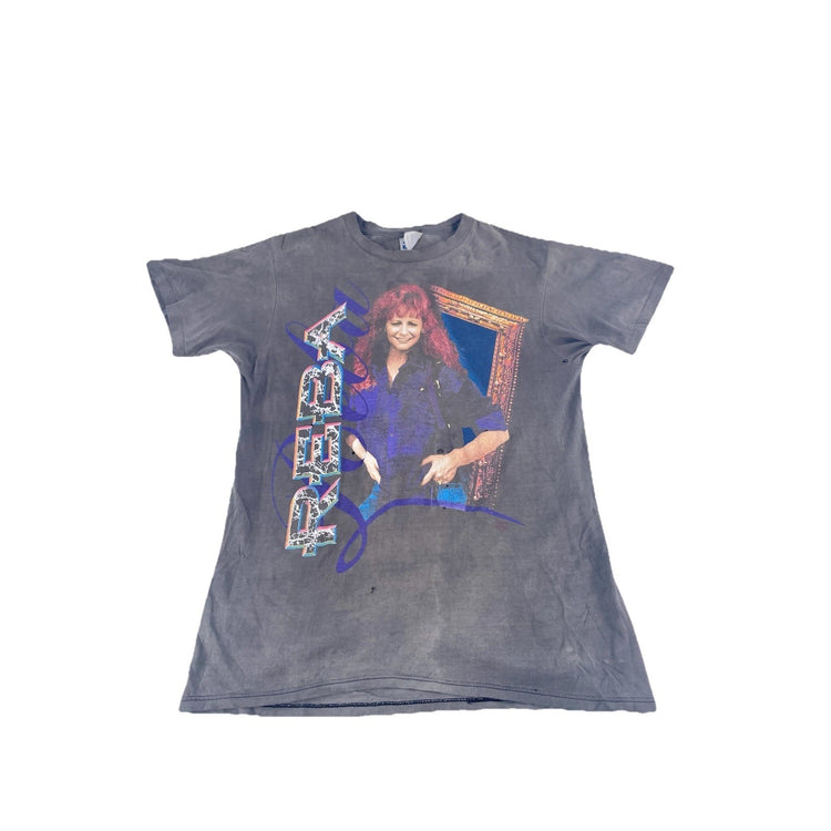 Mens Vintage Hanes “Reba” Graphic Tee Brown Size M