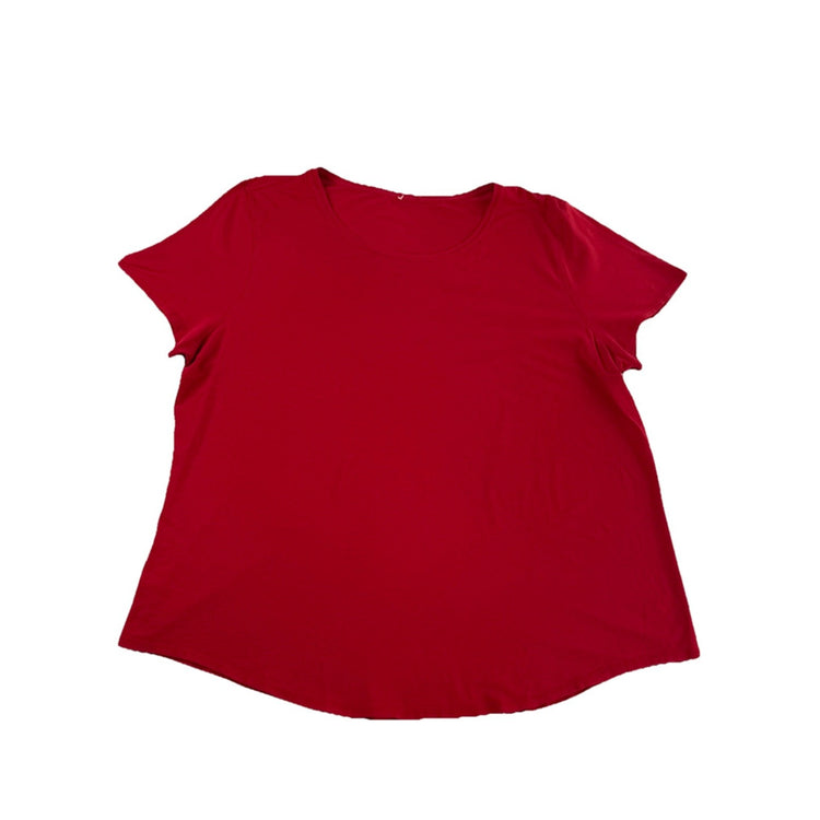Lululemon Red Short Sleeve Athletic T-Shirt