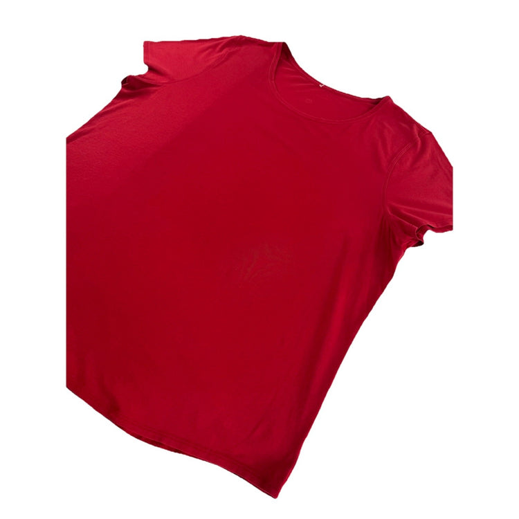 Lululemon Red Short Sleeve Athletic T-Shirt