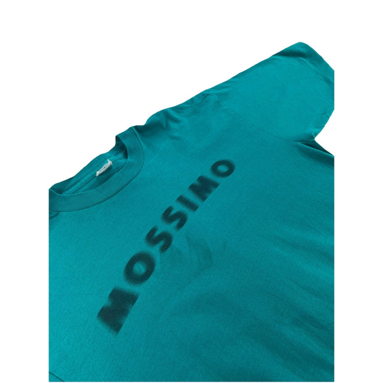 Mens 90s Vintage Mossimo Teal Tee Size L