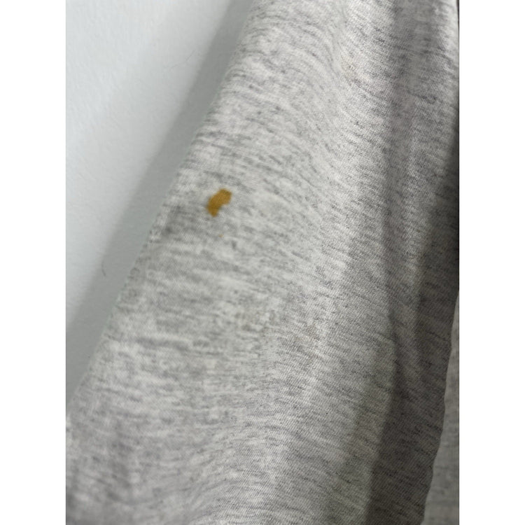 Vintage Mens “The Puck Stops Here” Blazers Hockey Grey T-shirt Size L