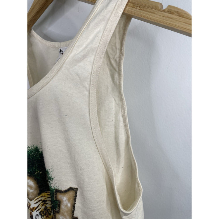 NWT Men’s Beige Walt Disney Animal Kingdom Tank Top Sz Small