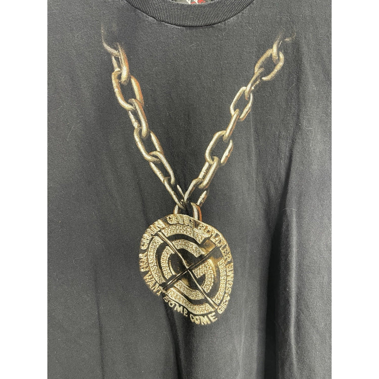 Men’s Black Vintage John Cena WWE Wrestling T-shirt 2002 Chain Gang Sz L