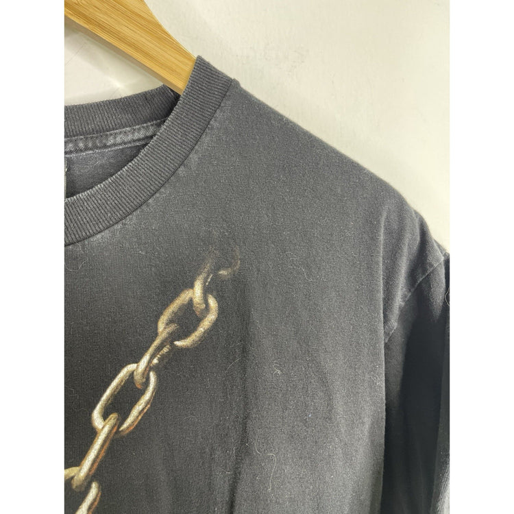 Men’s Black Vintage John Cena WWE Wrestling T-shirt 2002 Chain Gang Sz L