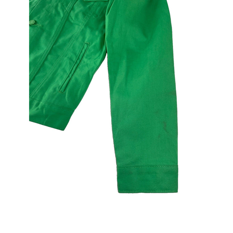 Mens Levi’s Green Button Up Jean Jacket Size Small