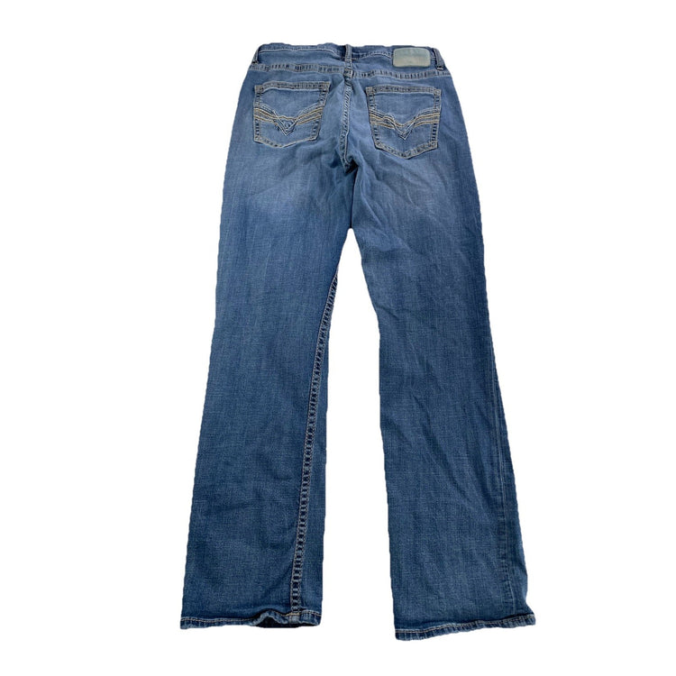 Men’s BKE Tyler Relaxed Straight Light Wash Blue Jeans Size 32x32