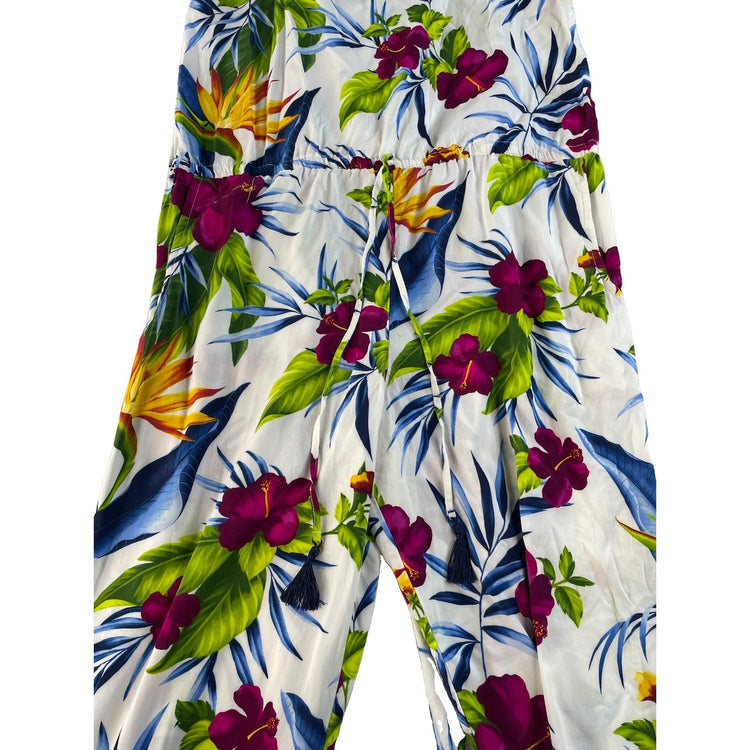 Womens Tommy Bahama Floral Print Romper Size XL