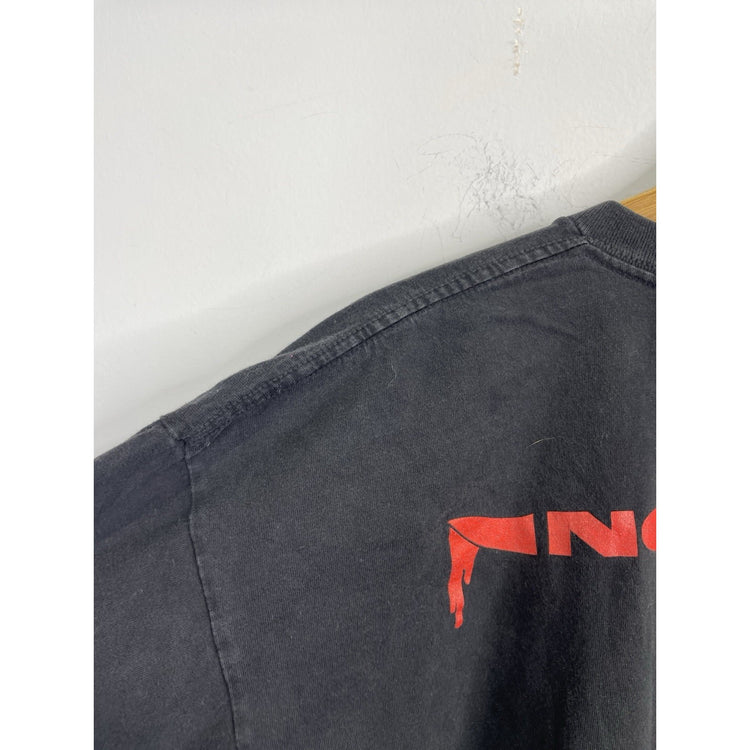 Men’s Vintage AC/DC No Bull Black T-Shirt 1997 Band Tee Double Side Sz XL