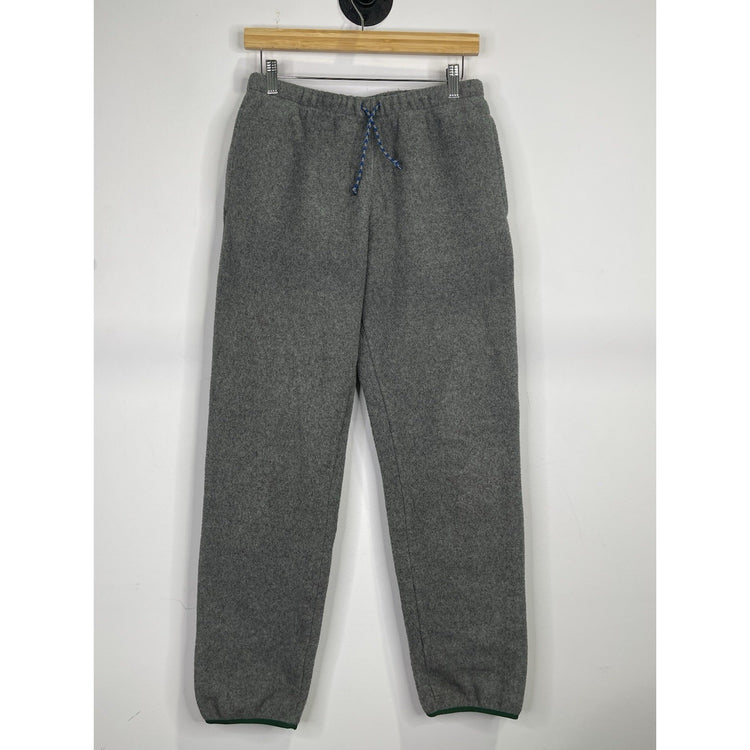 Men’s Patagonia Synch Snap-T Pants Gray Synchilla Sweatpants Fleece Sz XS