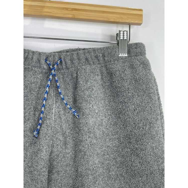 Men’s Patagonia Synch Snap-T Pants Gray Synchilla Sweatpants Fleece Sz XS