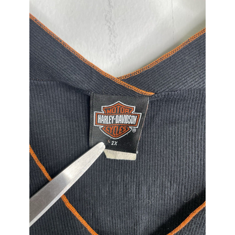 Women’s Harley Davidson Holoubek Black Tank Top Shirt South Carolina Sz 2x