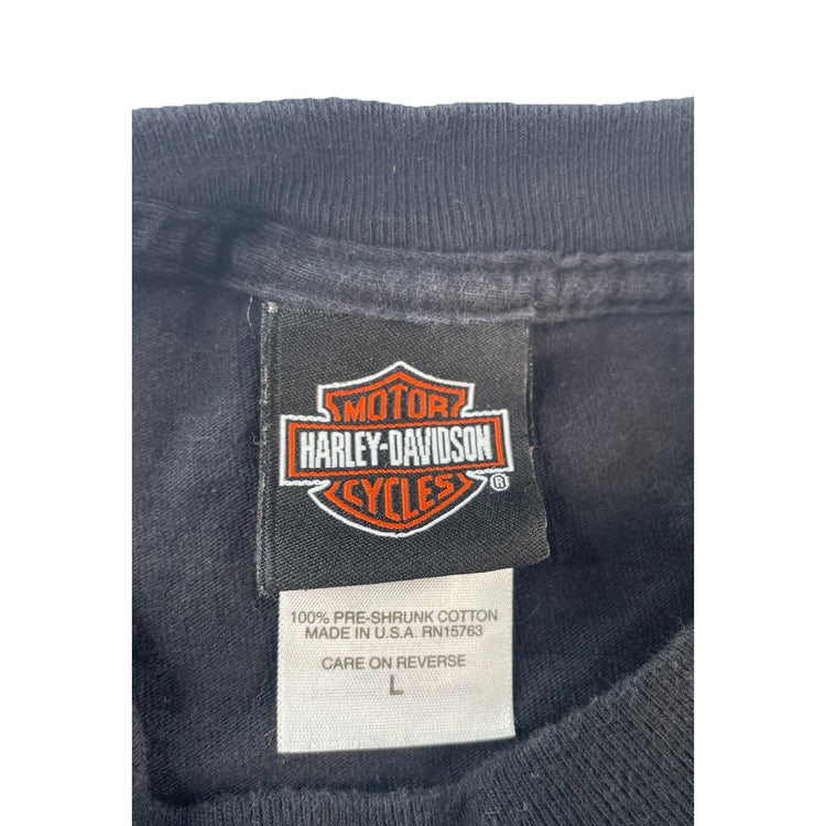 Mens Harley Davidson Looney Tunes Sleeveless Black Shirt Size L