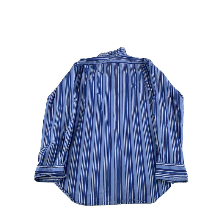 Mens Polo By Ralph Lauren Multicolor Striped ButtonUp Shirt Size Xl