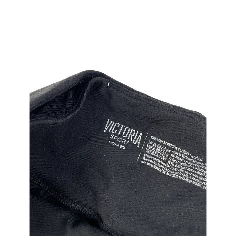 Womens Victoria Sport Black Leggings Size Large