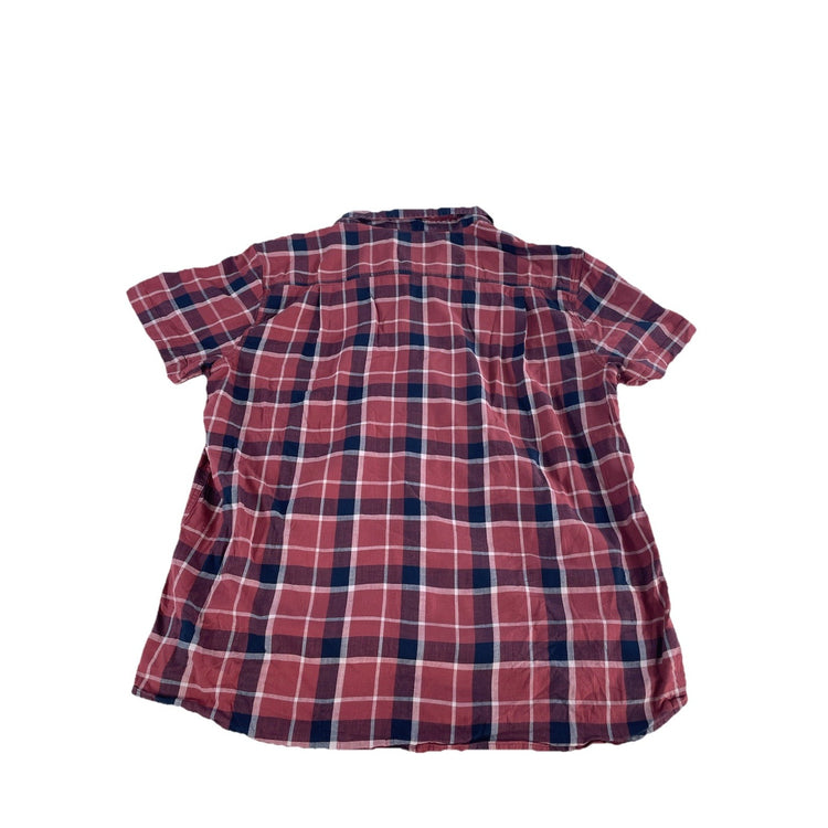 Mens Carhartt Classic Multicolor Plaid Buttton Up Shirt Size Xl Relaxed Fit