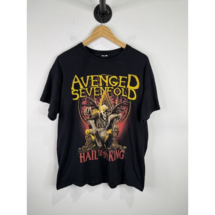 2013 Avenge Sevenfold Band T-shirt Size L