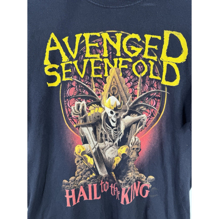 2013 Avenge Sevenfold Band T-shirt Size L