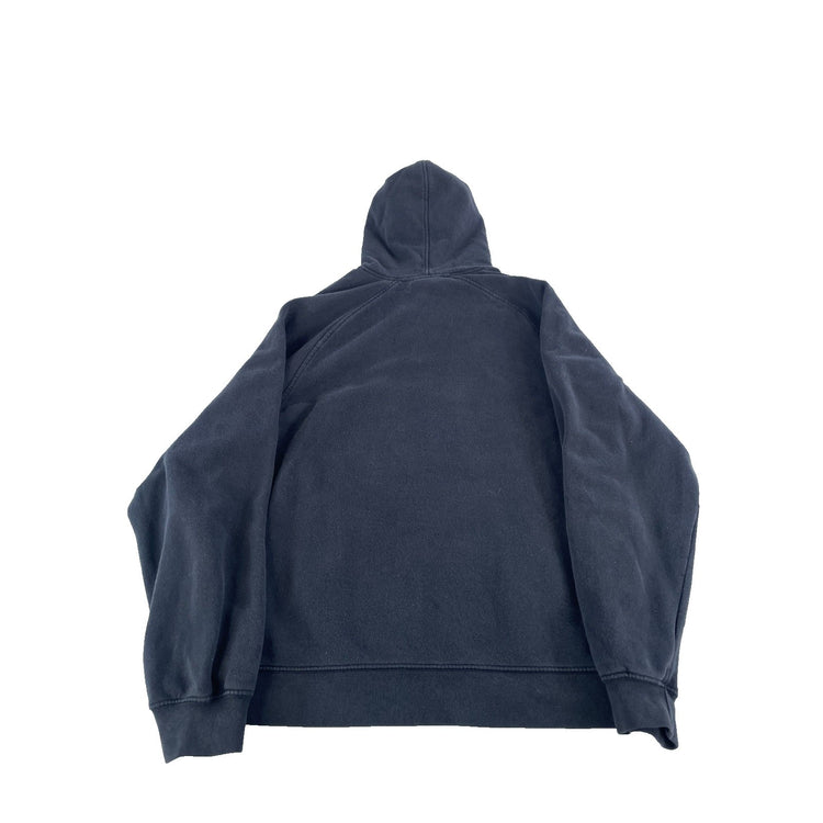 Mens Nike Patched Logo Black Hoodie Size Medium