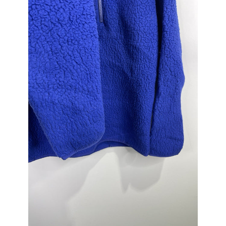 Mens Blue Patagonia Regular Fit Zipper Fleece Mens Size M