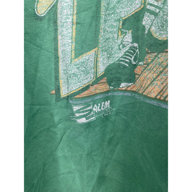 Vintage Larry Bird Boston Celtics T-Shirt Caricature, Sz XL